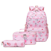 Waterproof Backpacks For School Girls -Piece Set_Cwab5381