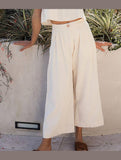 COTTON AND LINEN STRAIGHT PANTS_CWBLP0731
