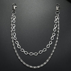 PERSONALITY SIMPLE MULTI LAYER JEANS CHAIN_CWMM4885