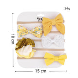 BABY NYLON HEADBAND SET WITH SOFT BOW_CWAHA6725