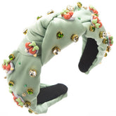 HAND SEWN RHINESTONE HEADBAND_CWAHA1782