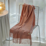 Winter Soft Macaron Scarf Shawl Wrap For Women_Cwasc1501