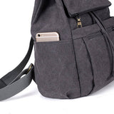 SIMPLE VERSATILE BACK TO SCHOOL CANVAS BACKPACK_CWAB2202