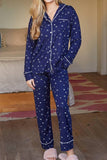 Women Comfortable Loose Pajamas_Cwspj036