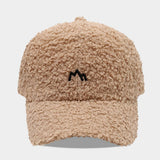 Winter Mountain Embroidery Warm Baseball Cap_Cwah04765
