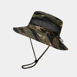CAMOUFLAGE MESH SUN HAT FOR HIKING FISHING_CWAH3838