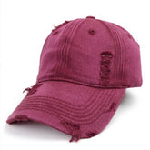 Vintage Washed Baseball Cap Unisex Sun Hat Cwah1544