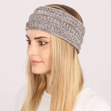 Women Solid Color Curled Headband