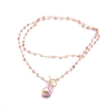 Womens Fashionable Pearl Pendant Necklace