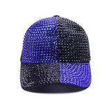 SUMMER BLING BASEBALL CAP STYLISH RHINESTONE HAT CWAH1236
