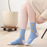 NEW ARRIVAL CLOUD COLLEGE STYLE MIDDLE TUBE SOCKS_CWMS1419
