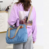 LEISURE LARGE CAPACITY SHOULDER BAG TOTE BAG_CWAB1262