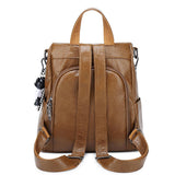 LEATHER BACKPACK WOMEN BOW DECORATION CROSSBODY BAG_CWAB0721
