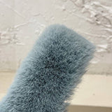 Wear Thick Bottom Of Plush Slippers Outside