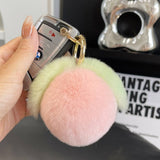 CUTE LITTLE PEACH CAR KEYCHAIN BAG PENDANT GIFT_CWMM2536