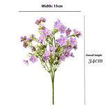 COLORFUL GYPSOPHILA SPRAY WITH 6 BRANCHES FAUX_CWMM6523