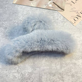 REX RABBIT FUR CLAWS ELEGANT MIXED COLOR CLIPS_CWASC1591