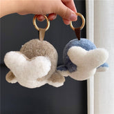 CUTE PLUSH BABY WHALE CAR KEYCHAIN PENDANT_CWMM2479