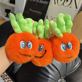 CUTE PLUSH CARROT CAR KEYCHAIN BAG PENDANT_CWMM2549
