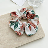 SWEET LARGE FLORAL HIGH ELASTIC HAIR TIE_CWAHA2435