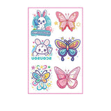 BUTTERFLY TATTOO STICKERS FOR GIRLS PARTY FUN_CWMM8375