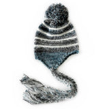 SWEET MIXED COLOR EARMUFFS KNITTED HAT_CWAH2049