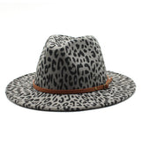 JAZZ HAT FASHION ALL MATCH WOOLEN HAT WIDE BRIM HAT_CWAH2607