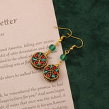 SIMPLE RETRO HANDMADE DESIGN EXOTIC EARRINGS_CWAJE3984