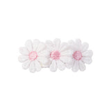 CHILDRENS PETAL FLOWER BLACK AND WHITE HAIRPIN_CWAHA2346