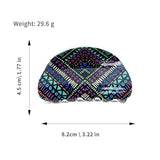 BOHEMIAN POLKA DOT ACRYLIC HAIR CLAW UNIQUE DESIGN_CWAHA2074