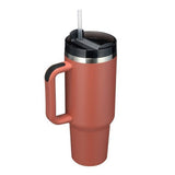 40OZ INSULATED TUMBLER WITH HANDLE STRAW CAR CUP_CWMM7900