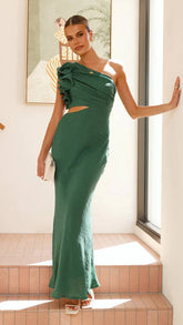 Stylish Slim-Fit Hollow-Out Waist Dress