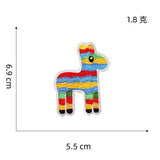 COLORFUL CARTOON CREATIVE EMBROIDERY PATCH_CWMM4067