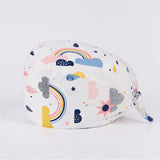 COTTON NURSE CAP PRINTED SURGICAL CAP WORK CAPA_CWAH3371