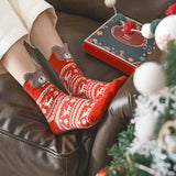 Warm Cartoon Animal Christmas Socks_Cwms0974