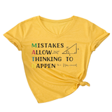 Wome V-Neck Graphic Tee Summ Casual Fit_Cwtts1487