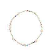 Womens Natural Freshwater Pearl Necklace