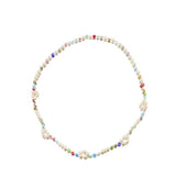 Womens Natural Freshwater Pearl Necklace