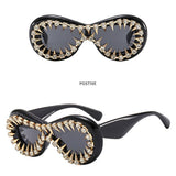 One-Piece Punk Heavy-Duty Party Sunglasses_Cwasg0866