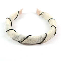 SIMPLE CRUMPLED PLEATED HEADBAND_CWAHA0985