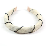 SIMPLE CRUMPLED PLEATED HEADBAND_CWAHA0985