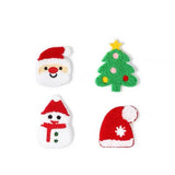 CLOTH PATCH EMBROIDERY LABEL PIN CHRISTMAS SET_CWMM2706
