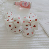 LOVE BOWKNOT INDOOR NON SLIP SOFT SOLED SLIPPERS_CWMM2968