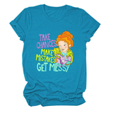 POSITIVE MESSAGE TEE TAKE CHANCES PRINT_CWTTS1484