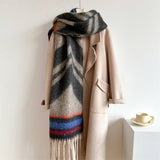 AUTUMN WINTER LONG SCARF THICK COZY WRAP_CWASC0974