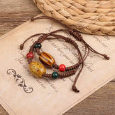 ETHNIC RETRO WOODEN BEADS ANCIENT STYLE BRACELET_CWAJE3971