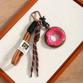 LEATHER DONUT CHARM MAILLARD BAG ACCESSORY_CWMM7554