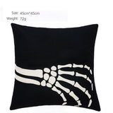 HALLOWEEN LINEN THROW PILLOW COVER FOR SOFA_CWAJE5309