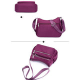 NYLON OXFORD CANVAS SHOULDER CROSSBODY BAG_CWASC1756