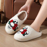 HALLOWEEN CARTOON SKULL PATTERN COTTON SLIPPERS_CWSHS0850